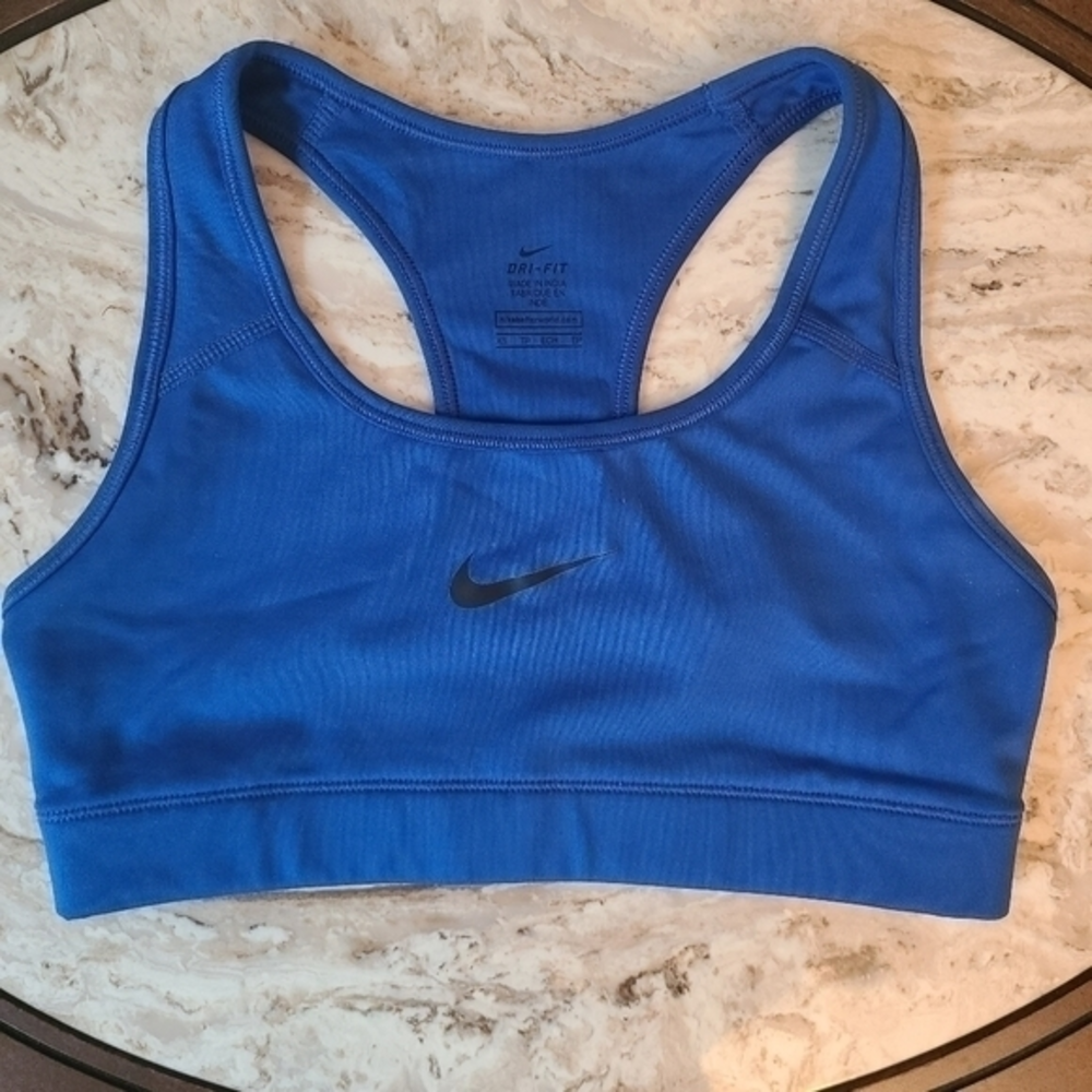 Nike‎ Dri Fit Blue Athletic Bra